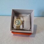 Set cadou damă Matteo Ferrari – Ceas cu cristale & brățară elegantă