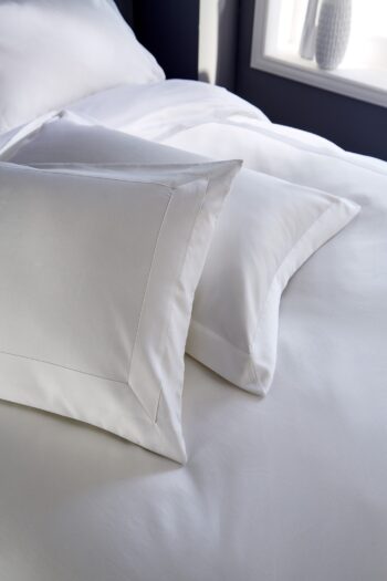 WILLIAM HUNT -WIDE BORDER-1000TC-White