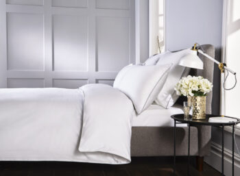 Lenjerie pat Heritage White-Grey 400TC