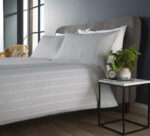 Lenjerie pat Stutio Collection Chevron Gri 200TC