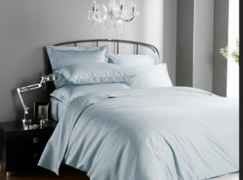 Lenjerie pat Hotel living -Duck Egg Densitate 1000TC