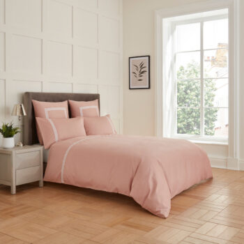 Lenjerie de pat Heritage Collection Celtic Knot Rose Pink 400TC